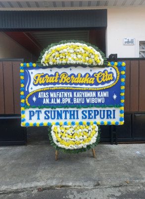 Papan Bunga Duka di Banuaran Nan Xx